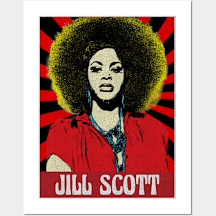 Jill Scott 80s Pop Art Fan Art Posters and Art